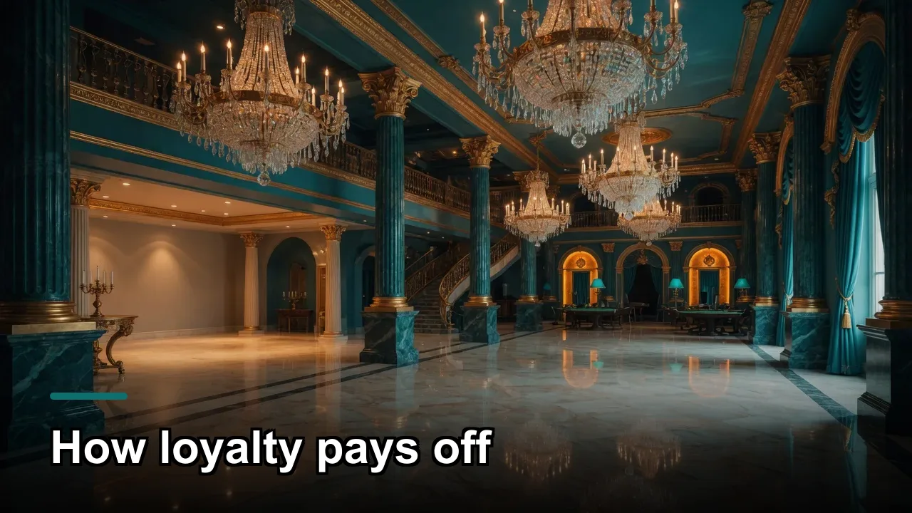 Casino Rewards six-tier loyalty ladder with Status Points and VIP Status Match